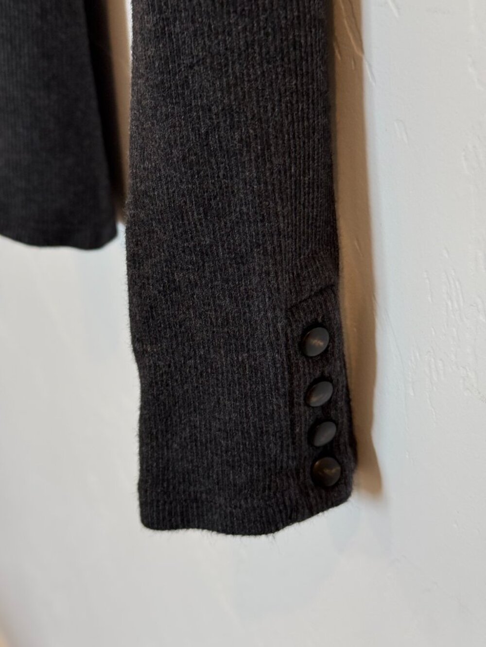 Sezane Felix Jumper Charcoal Grey - Size M - Picture 4 of 6